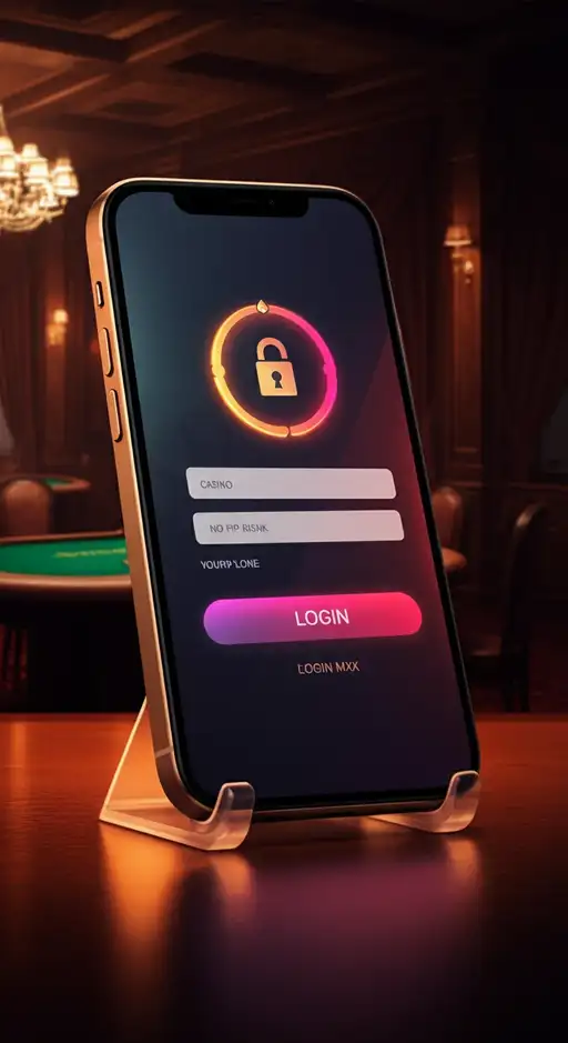 Detailansicht des sicheren Login-Bereichs bei Extreme Casino, mit Feldern für Benutzername und Passwort sowie dem Link zur Passwortwiederherstellung und dem Anmeldebutton.